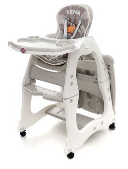 Coto Baby, Kenia, Krzesełko do karmienia, Beige - Coto Baby