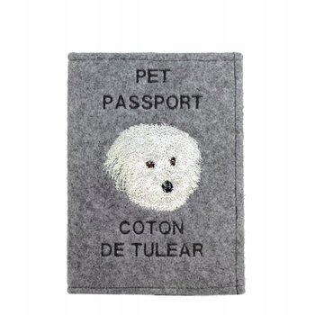 Coton de Tulear Haftowany pokrowiec na paszport - Inna marka