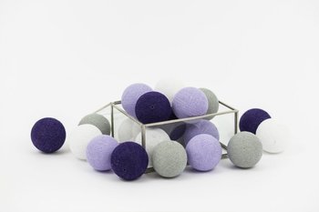 Cotton Balls Purple Fog : Ilość sztuk - 20 - MIA home