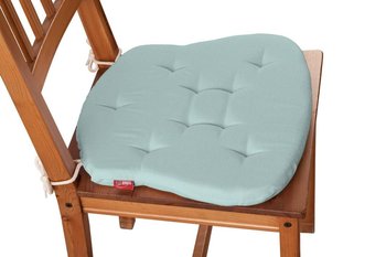 Cotton Panama Siedzisko Filip na krzesło, pastelowy błękit, 41x38x3,5 cm - Dekoria