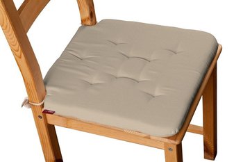Cotton Panama Siedzisko Olek na krzesło, Caffe Latte (beżowy), 42x41x3,5 cm - Dekoria
