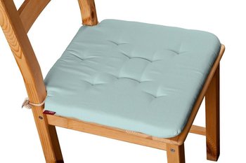Cotton Panama Siedzisko Olek na krzesło, pastelowy błękit, 42x41x3,5 cm - Dekoria