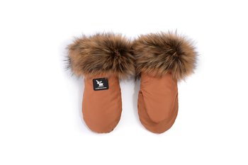 CottonMoose, Rękawice do wózka, Handmuff Yukon, Bursztyn - CottonMoose
