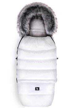 CottonMoose, Śpiworek do wózka, Combi Yukon, 3w1, Biały - CottonMoose