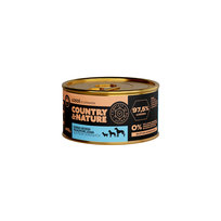 COUNTRY&NATURE Bezzbożowa mokra karma - łosoś ze szpinakiem 410g