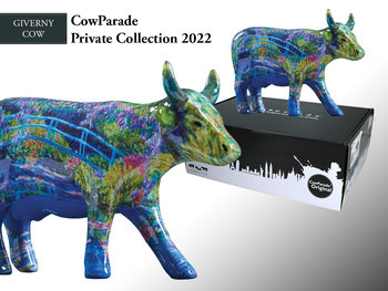 CowParade Private Collection 2022,  Giverny, autor: Henric Kihlstrom. HANIPOL - Hanipol