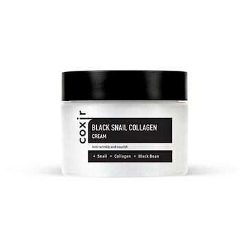 COXIR, Black Snail Collagen Cream, Odżywczy krem ​​przeciwzmarszczkowy, 50ml - Coxir