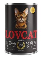 Coyote LOVCAT 100% Wołowina Mokra karma dla kota 400g