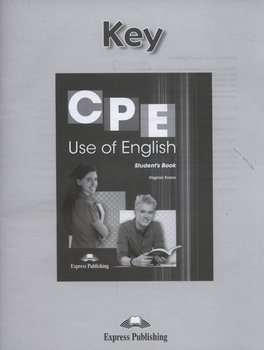 CPE Use of English Key - Evans Virginia