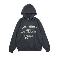 cpfm Bluza z Kapturem Ye Must Be Born Again Streetwear Czarna XXL Inna marka