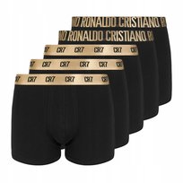 CR7 BOKSERKI MĘSKIE MAJTKI TRUNK 5 PAK CZARNE r.L Inna marka