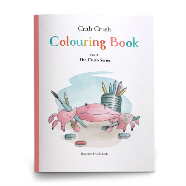 Crab Crush Colouring Book Silke Diehl Książka w Empik