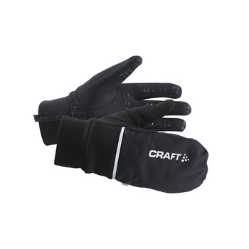 Craft, Rękawice do biegania, Hybrid Weather Glove (1903014-9999), czarny, rozmiar S - Craft