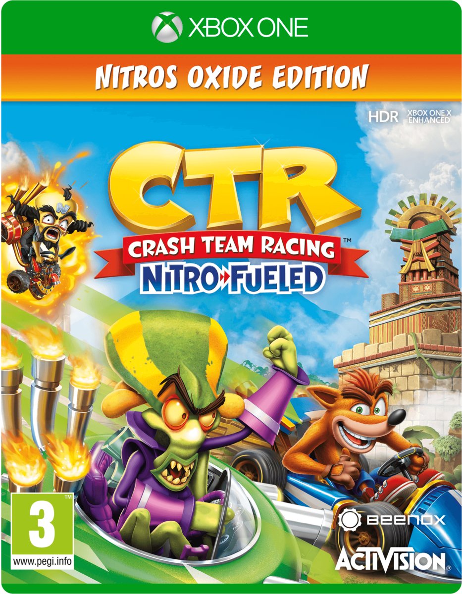 Фото - Гра Crash Team Racing: Nitro-Fueled - Nitros Oxide Edition, Xbox One