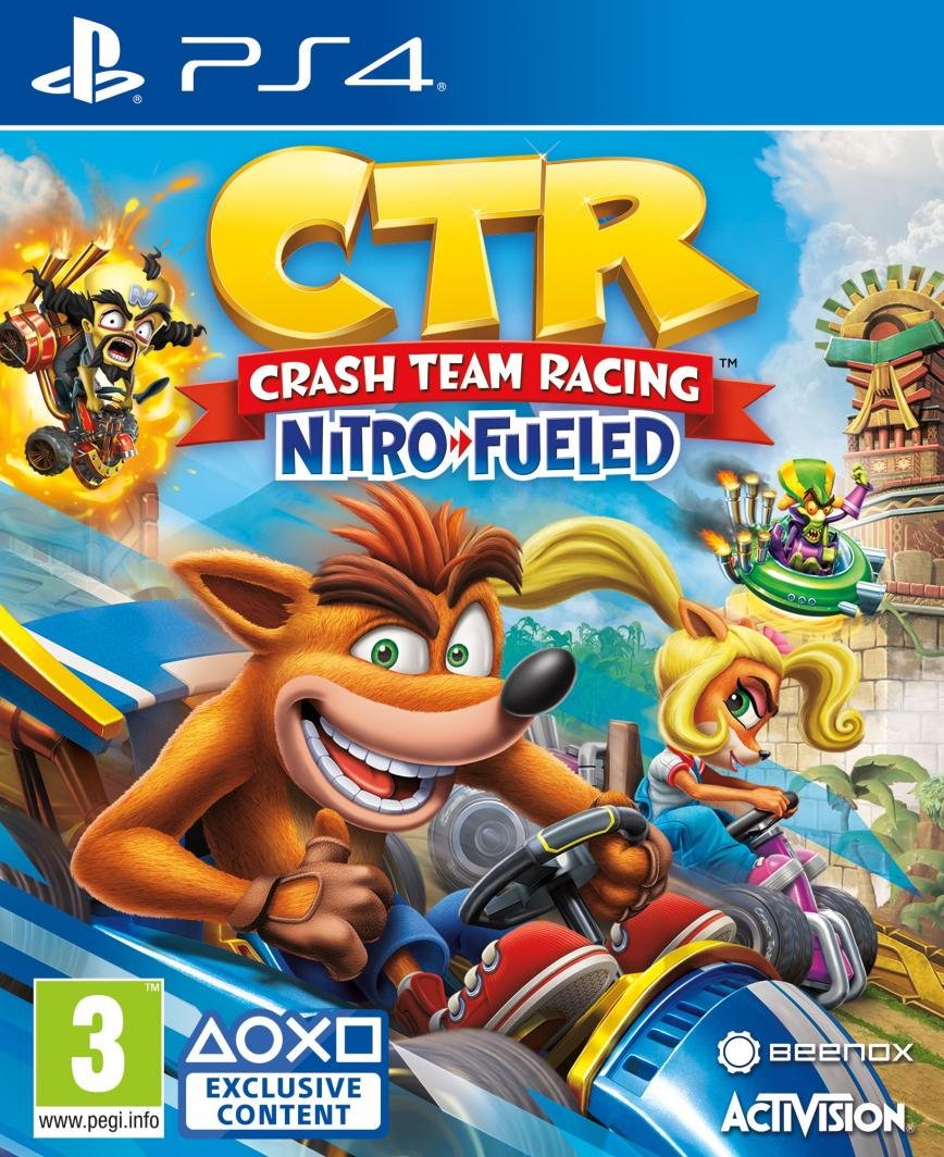 Crash Team Racing: Nitro-Fueled, PS4