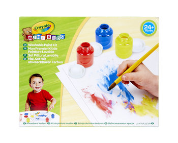 Crayola BABY Zmywalne farby zestaw do nauki malowania - Crayola