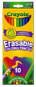 Crayola Core, kredki ołówkowe ścieralne - Crayola