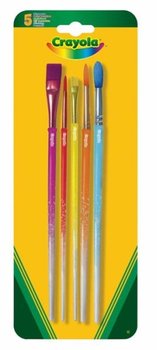 Crayola Core, zestaw pędzelków, 5 sztuk - Crayola