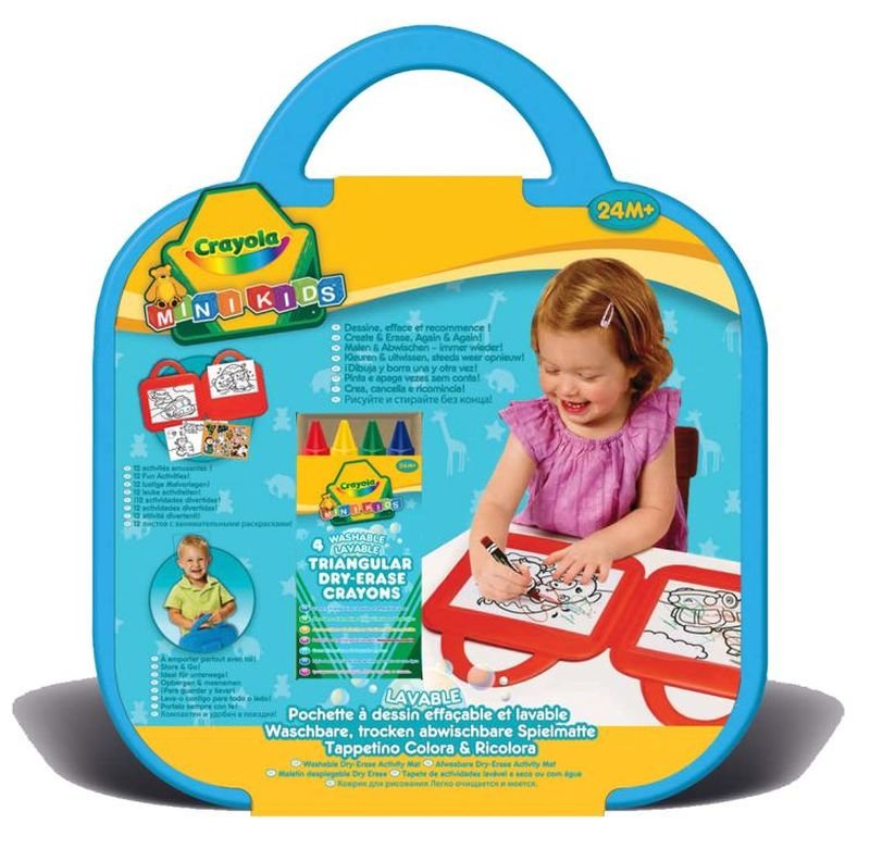 Crayola, mata ścieralna do rysowania Mini Kids