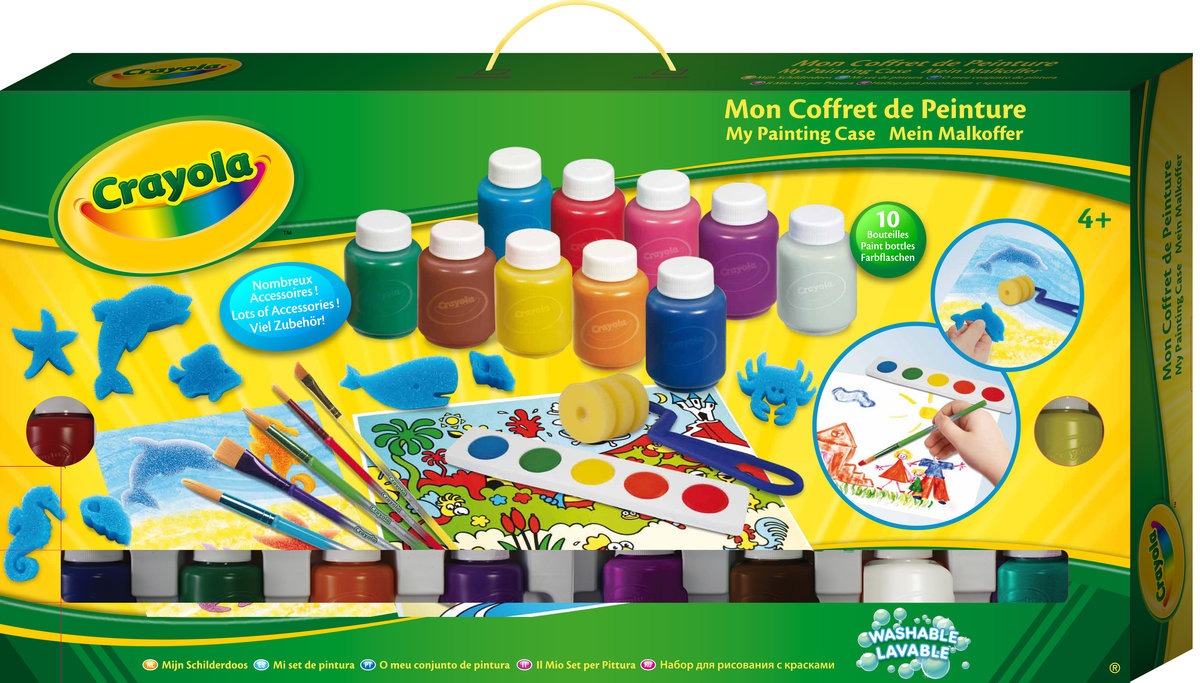 Crayola, zestaw do malowania, duży