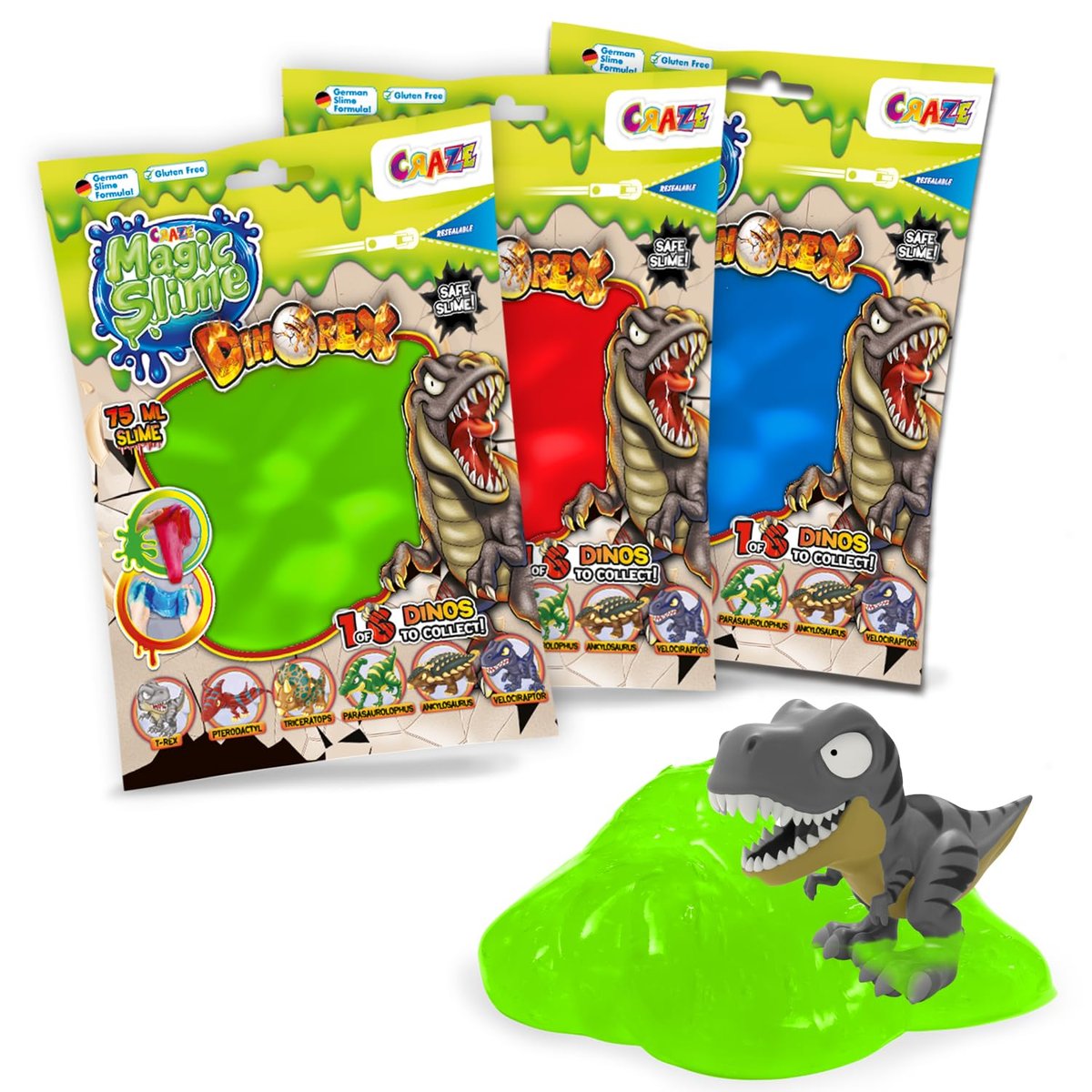 Craze Magic Slime Twist XXL 750 Ml: Slime Gigante Para Niños (Color Sorpresa, Sin Gluten, Fórmula Alemana) Slime Que Dura Más Craze Magic Slime Twist XXL 750 Ml: Slime Gigante Para Niños (Color Sorpresa, Sin Gluten, Fórmula Alemana) Slime Que Dura Más