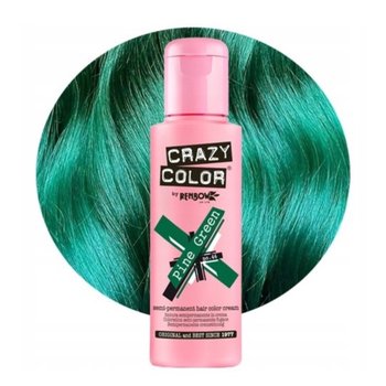CRAZY COLOR Krem do koloryzacji włosów No. 46 - Pine Green - 100ml - Crazy Color