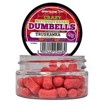 Crazy Dumbells Pop-Up GENLOG Truskawka 6mm 10g GENLOG