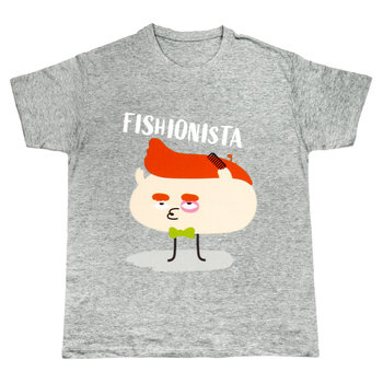 Crazy Sushi, Koszulka, Fishionista, rozmiar M - TOPQ Bucior Bukowski Sp.J