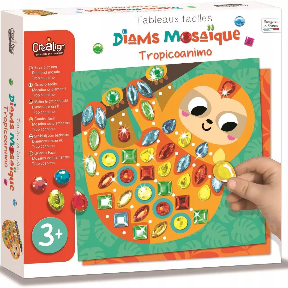 Crealign - Tableaux Faciles, Feutrine A la ferme - My kit DIY Crealign - Tableaux Faciles, Feutrine A la ferme - My kit DIY