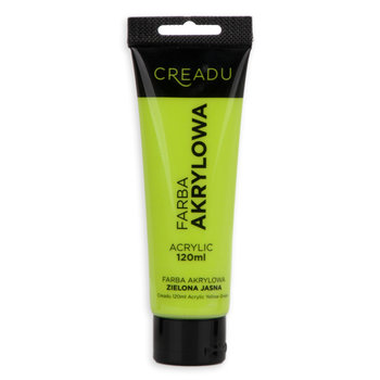 CREADU, Farba akrylowa, jasnozielony, 120 ml - Creadu