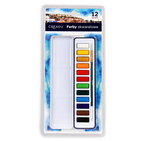 Creadu, Farby akwarelowe, 12 szt.