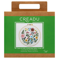 CREADU, Haft Krzyżykowy, Rośliny I Kwiaty