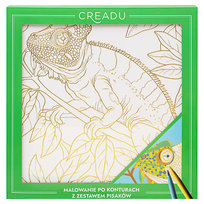 CREADU, Malowanie Po Konturach, Kameleon