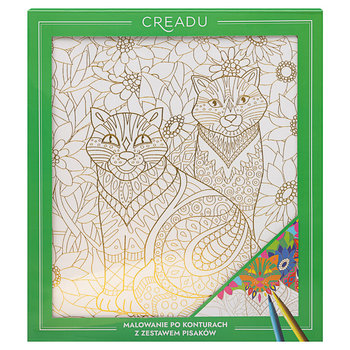CREADU, Malowanie Po Konturach, Koty - Creadu