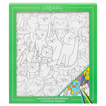 CREADU, Malowanie Po Konturach, Koty - Creadu