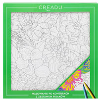 CREADU, Malowanie Po Konturach, Kwiaty