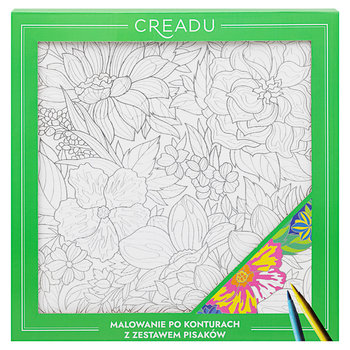 CREADU, Malowanie Po Konturach, Kwiaty - Creadu