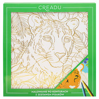 CREADU, Malowanie Po Konturach, Tygrys