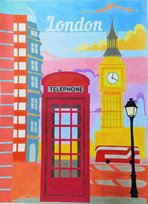 Creadu, Malowanie po numerach Londyn