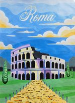 Creadu, Malowanie po numerach Rzym