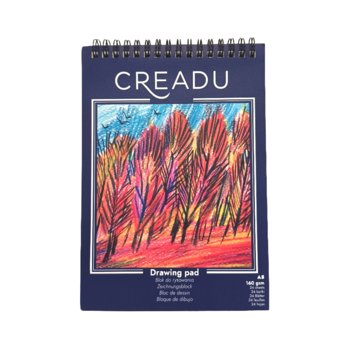 Creadu, Szkicownik, Blok do rysowania, spirala, A5