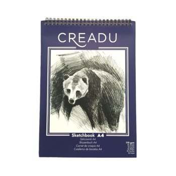 Creadu, Szkicownik na spirali, A4 - Creadu