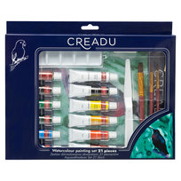 Creadu, Zestaw artystyczny akwarelowy 21 elementów