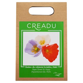 CREADU, Zestaw Do Robienia Wianków Z Krepiny, Maki - Creadu