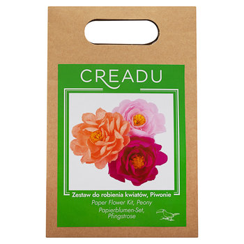 CREADU, Zestaw Do Robienia Wianków Z Krepiny, Piwonie - Creadu