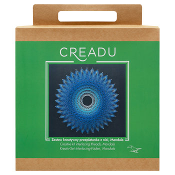 CREADU, Zestaw Kreatywny, Przeplatanka Z Nici, Mandala - Creadu