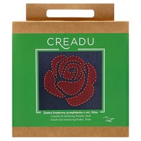 CREADU, Zestaw Kreatywny, Przeplatanka Z Nici, Róża