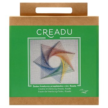 CREADU, Zestaw Kreatywny, Przeplatanka Z Nici, Rozeta - Creadu