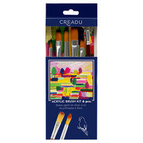 Creadu, Zestaw pędzli do akrylu, 6 sztuk 