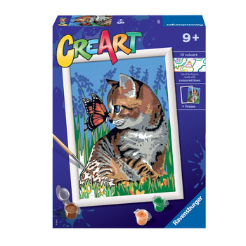 CreArt dla dzieci Malowanie po numerach Najlepsi Przyjaciele  - CreArt